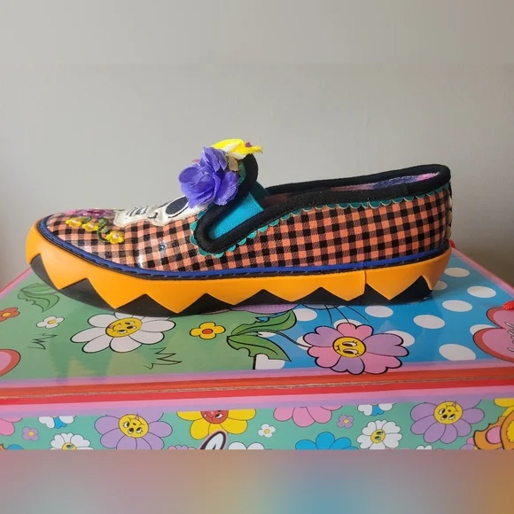 Irregular Choice Skullduggery Flats, VGUC, Size 36 - Picture 7 of 11